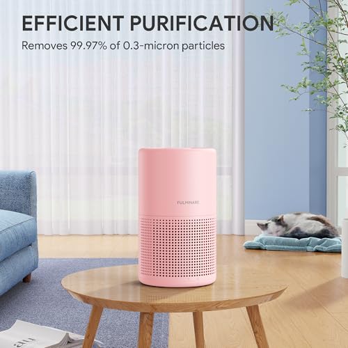 H13 True HEPA Air Purifier for Bedroom, Quiet with Night Light V933