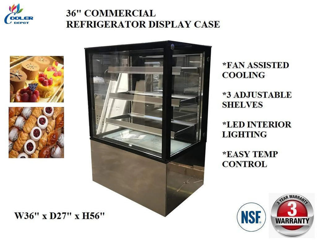 Commercial Refrigerated Bakery Display Cooler Case Q9195