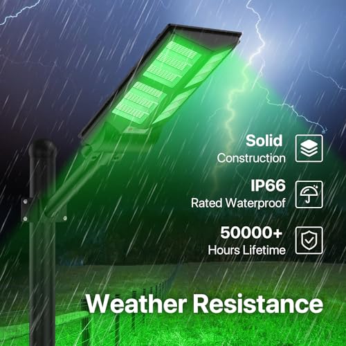 Green Solar Hog Hunting Light with Remote K255