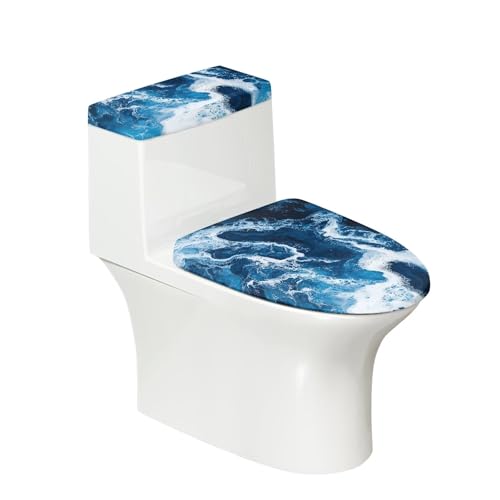 Christmas Toilet Lid and Tank Cover Set for Bathroom Decor K51670
