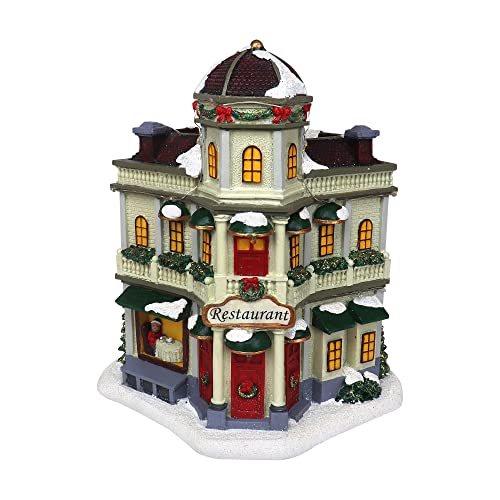 Lighted Musical Christmas Village Collectible Houses U181