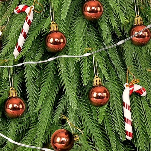 Mini Christmas Tree with 50 LED Lights, 24 Inch Tabletop Prelit Artificial Tree U511