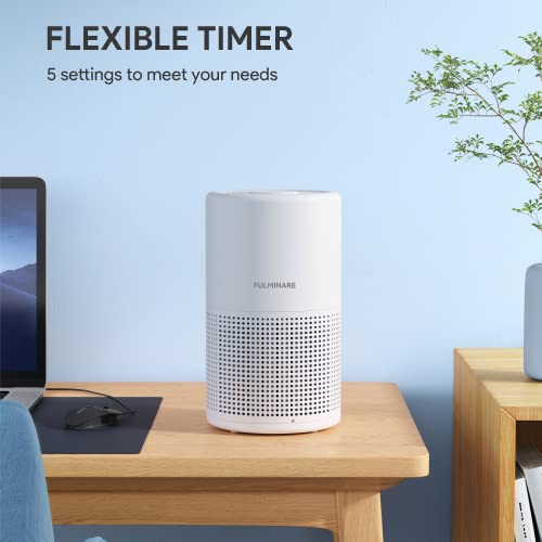 H13 True HEPA Air Purifier for Bedroom, Quiet with Night Light V933