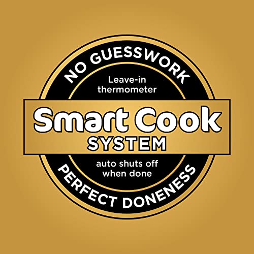 Air Fryer, 8 QT DoubleStack 2-Basket, Space Saving Design, 6-in-1, Roast & Bake, Dishwasher Safe Parts, Black N43591