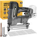 Cordless 18GA Brad Nailer for Dewalt 20V Max, 18 Gauge Nail Gun with 1000 Nials for Wood Carpentry, Brushless, 2 Mode, 5/8 to 1-1/4 Inch, Tool Only