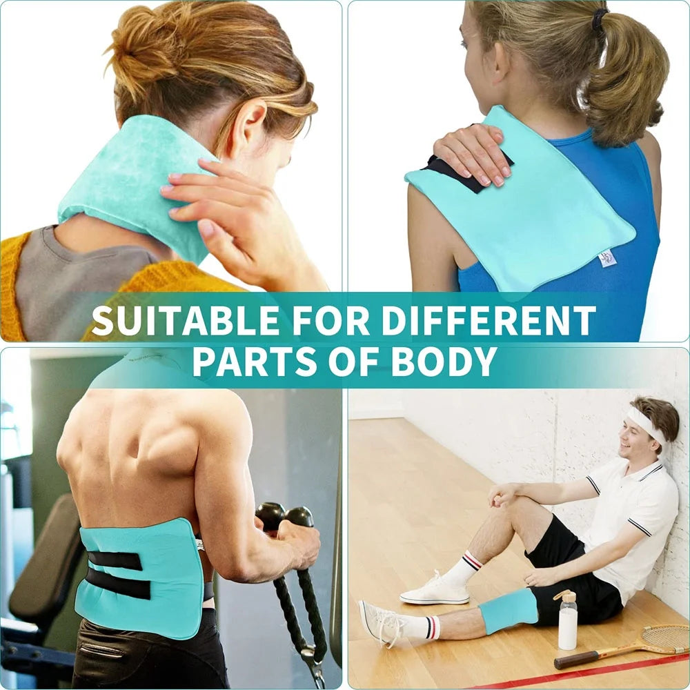 Reusable Clay Ice Pack with Strap for Pain Relief M89266