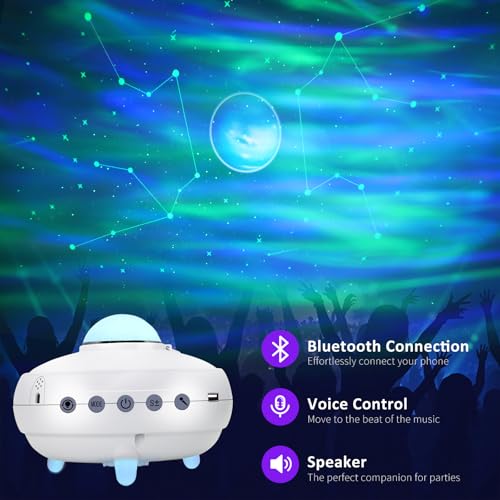 Christmas Laser Projector Lights Outdoor, Red and Green Stars, IP65 Waterproof V836077
