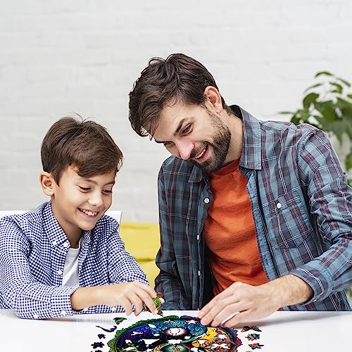Wooden Jigsaw Puzzle for Adults, Tree of Life Design, 200 Pieces X196