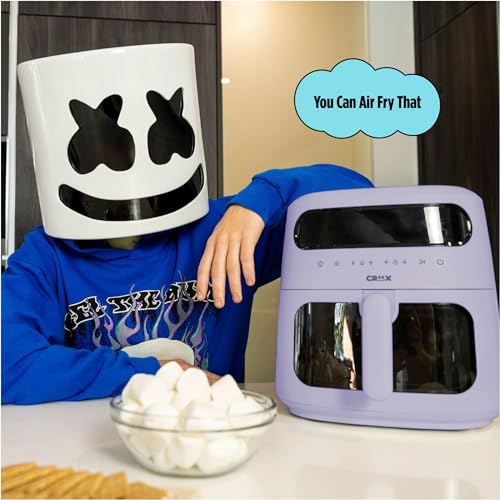 8 QT Digital Air Fryer with Touch Screen, Timer and Auto Shut-off, Lavender L33592