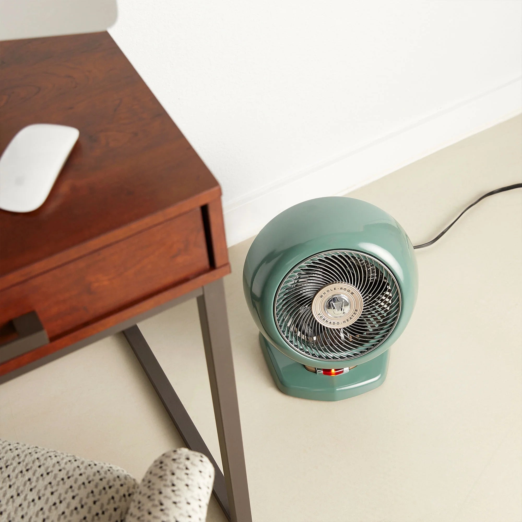 Vintage Portable Electric Space Heater, Green V1940