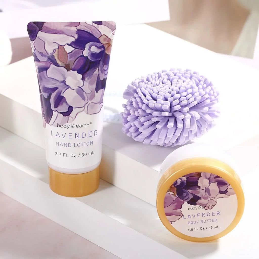 Lavender Bath Gift Set for Women, 11 Pieces K47254