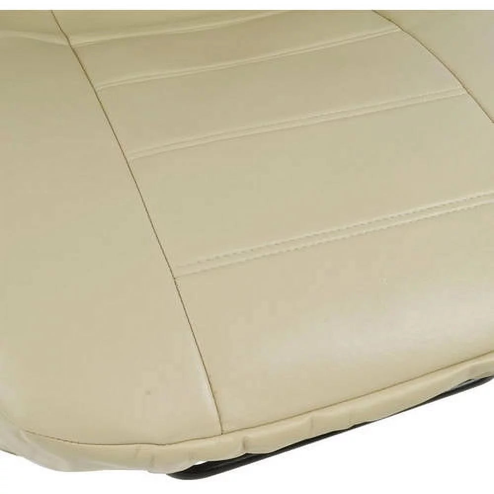 PU Leather Seat Covers for SUV and Van 3 Rows, Black M176