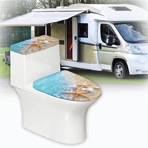 Christmas Toilet Lid and Tank Cover Set for Bathroom Decor K51670
