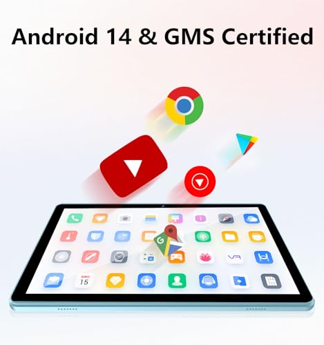 10 Inch Tablet with Keyboard Mouse, 6GB RAM 64GB ROM, IPS Touch Screen O15451