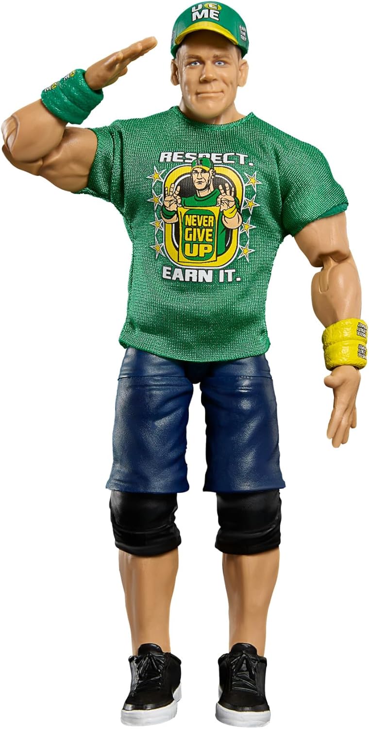 WWE Elite Action Figure & Accessories Set, 6-Inch Collectible with Swappable Hands X645