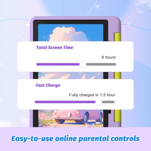Kids Tablet 10 inch Octa-Core with Case, 64GB Expandable, Parental Control M267122