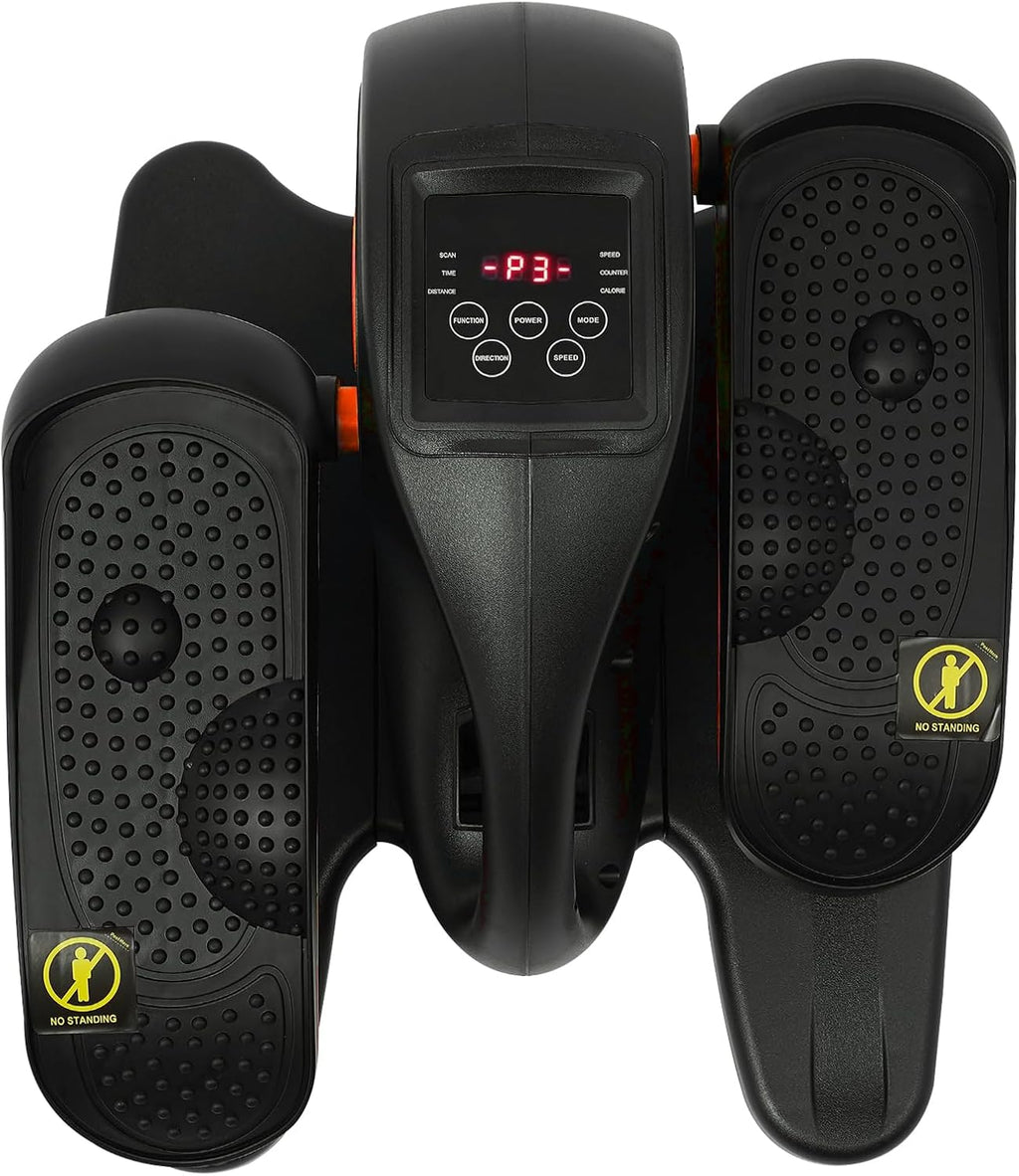 Under Desk Elliptical Machine, Seated Pedal Exerciser with Remote Control G559638