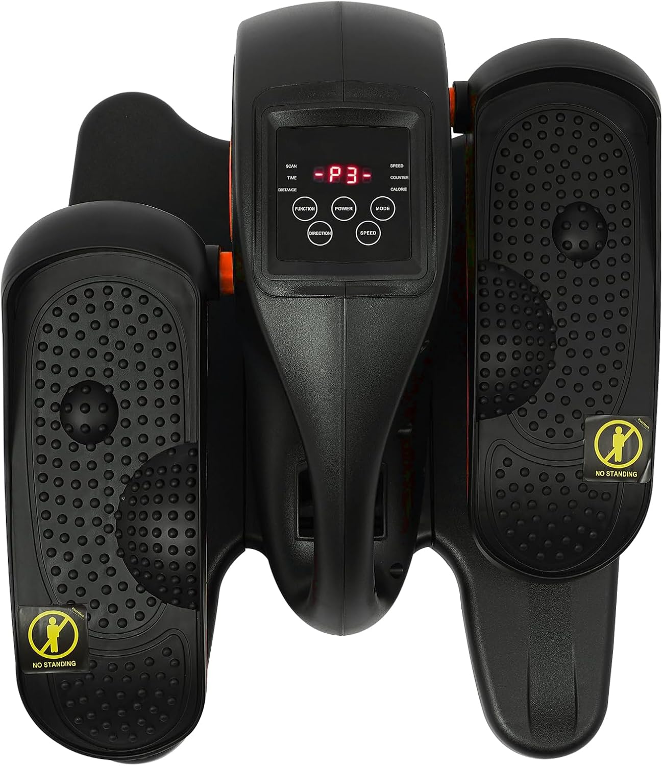 Under Desk Elliptical Machine, Seated Pedal Exerciser with Remote Control G559638