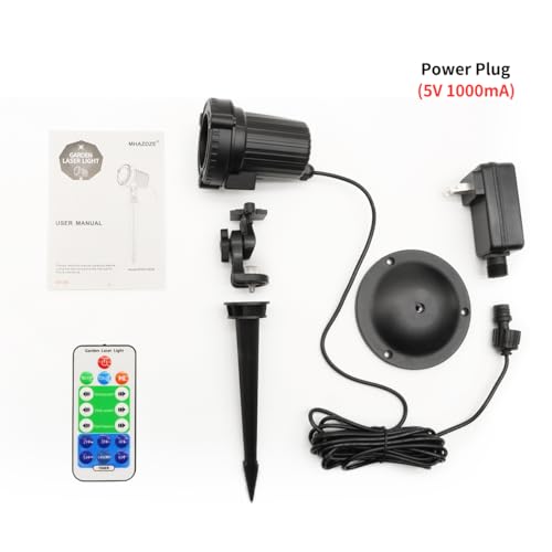 Christmas Laser Lights Outdoor Garden Projector with Moving RGB Waterproof U91188