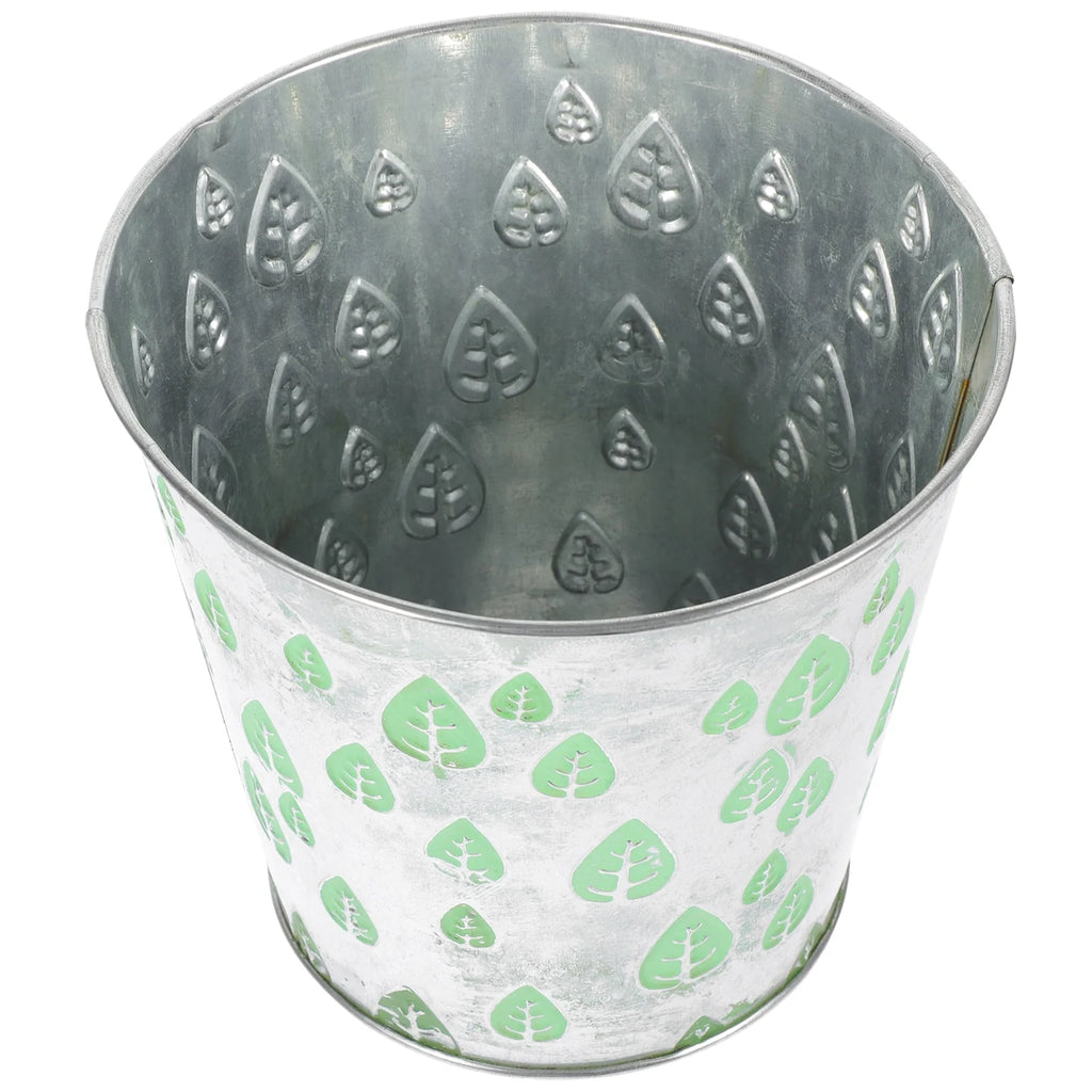 Tall Plant Stand Flower Preservation Container Light Green J4469