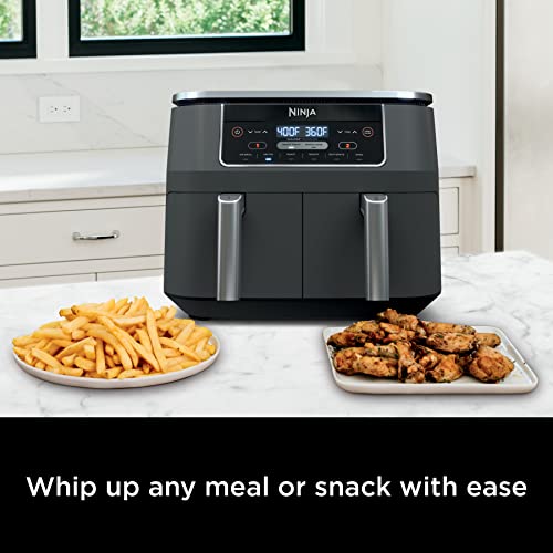 10QT 6-in-1 DualZone Air Fryer with 2 Independent Baskets B40403