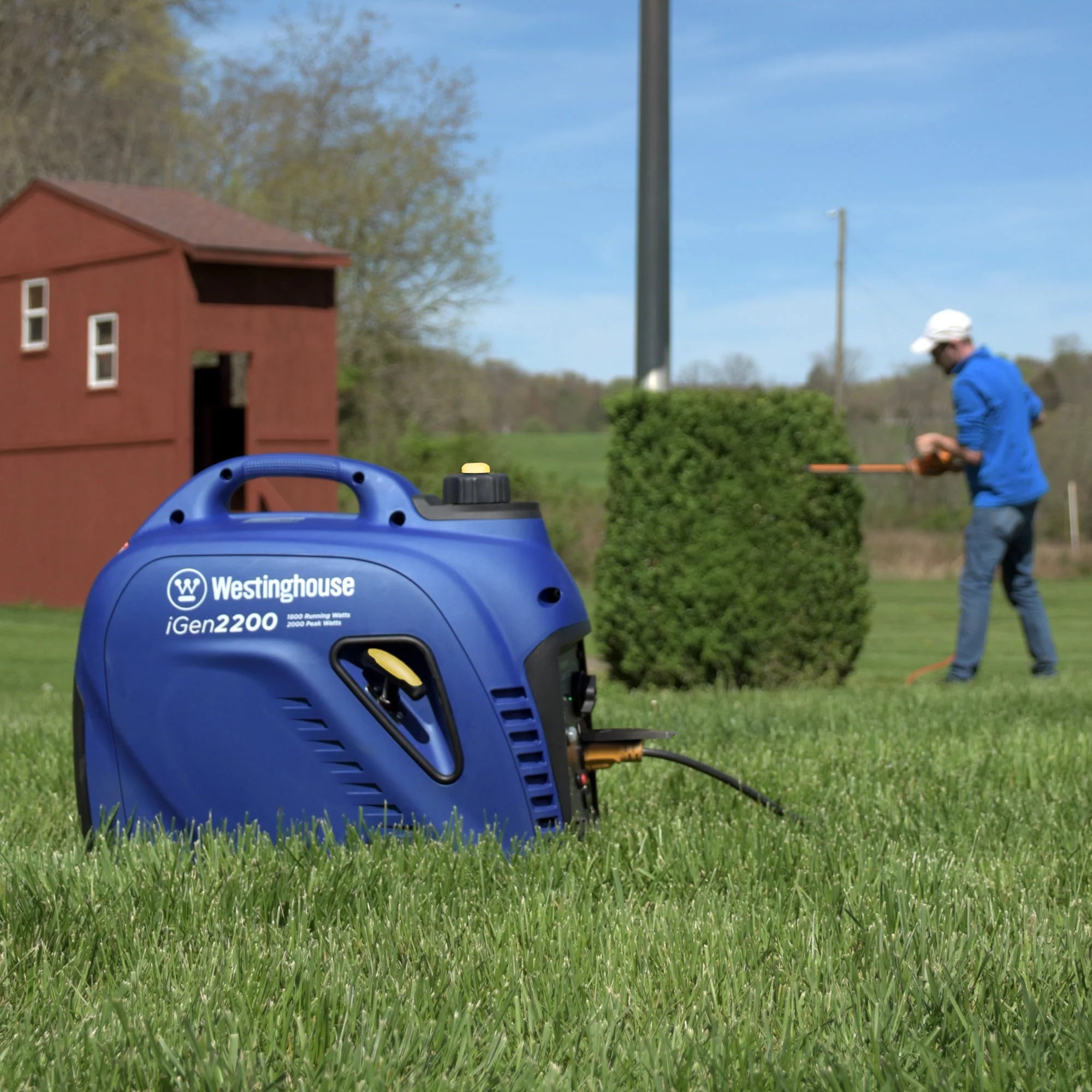 2200 Peak Watt Portable Gas Inverter Generator J7555