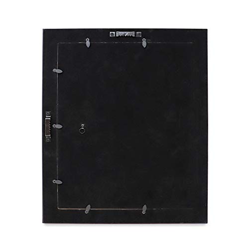 8x10 Gold Mirror Bead Picture Frame with Dotted Border for Wall Display and Tabletop K71832