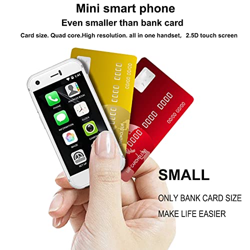 Mini Smartphone 3G Dual SIM 2+16GB 5.0MP Quad Core Unlocked 2.5 Inch Android Pocket Phone Z9053