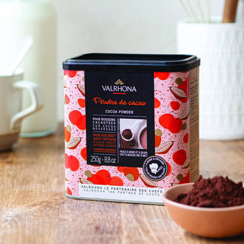 Dutch Processed Cocoa Powder, Pure Dark Intense Flavor, 250g N59168