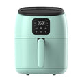 Electric Air Fryer Oven, 2.6 Qt., Grey, Compact Digital, Auto Shut Off S650981