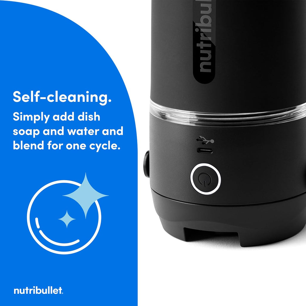 Portable Blender with Tritan Cup, Black V1914