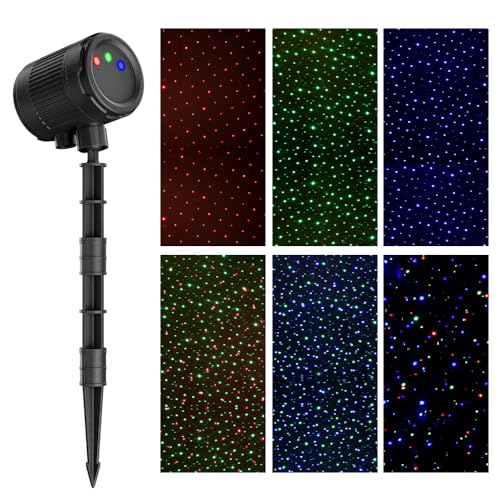 Laser Christmas Projector Lights Outdoor with Remote, Waterproof D5764