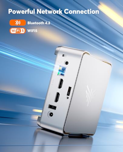 Mini PC, 8GB RAM 256GB SSD, 4K UHD, Gigabit Ethernet L33281