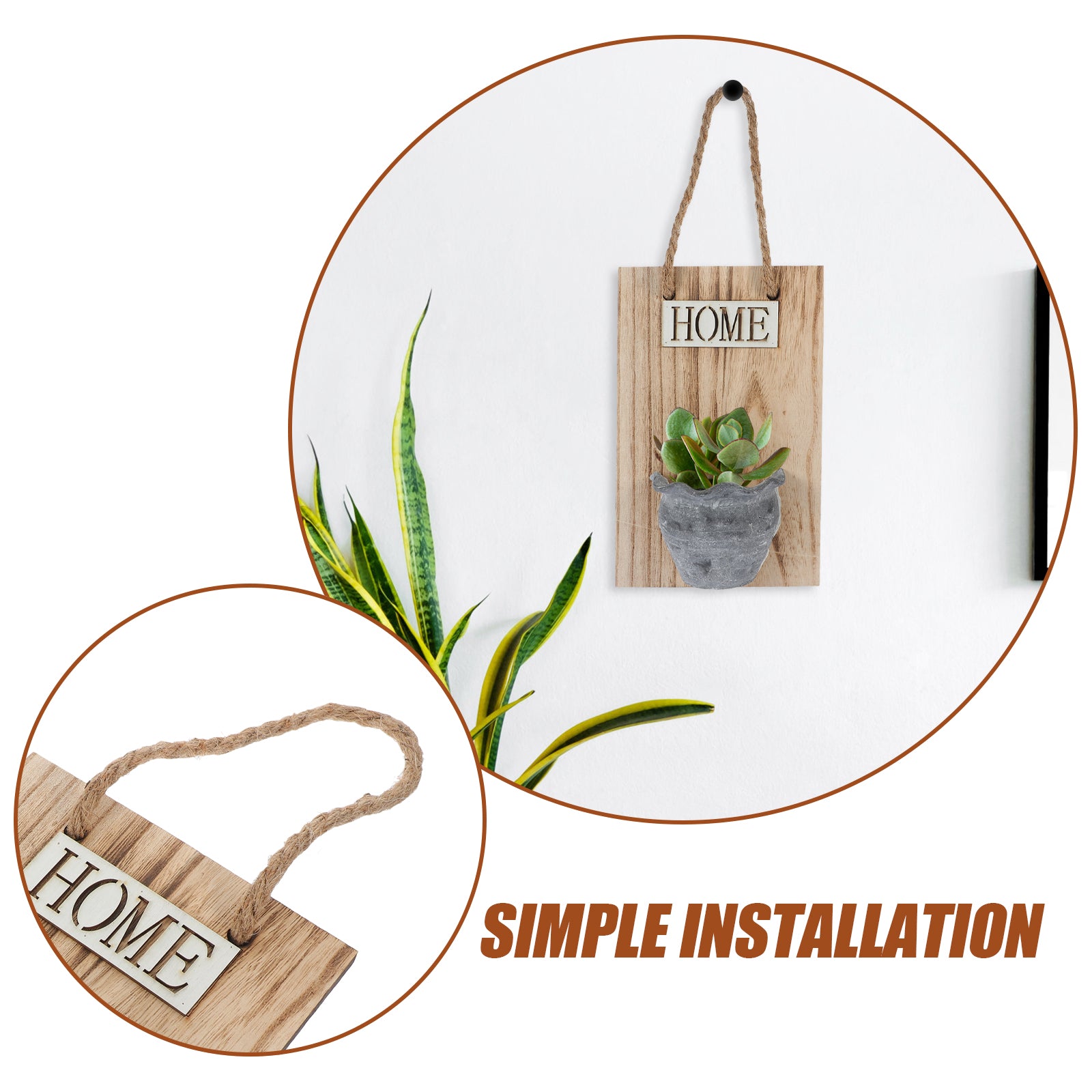 Wall Hanging Planter Flower Pot Q270