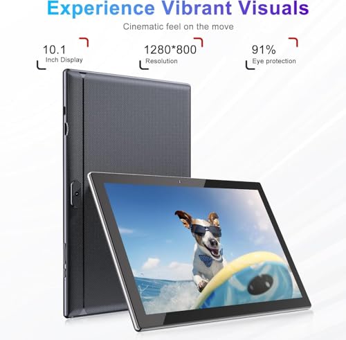 Tablet 10 Inch with Keyboard, 8GB RAM 64GB ROM K6429