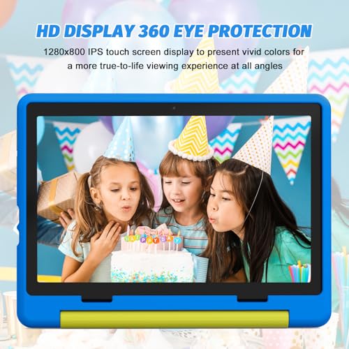 Kids Tablet 10 inch Octa-Core with Case, 64GB Expandable, Parental Control M267122