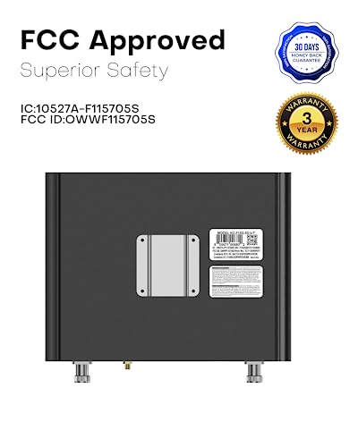 Cell Phone Signal Booster, 8000 sq ft, 2 Indoor Antennas, 4G 5G LTE X757504