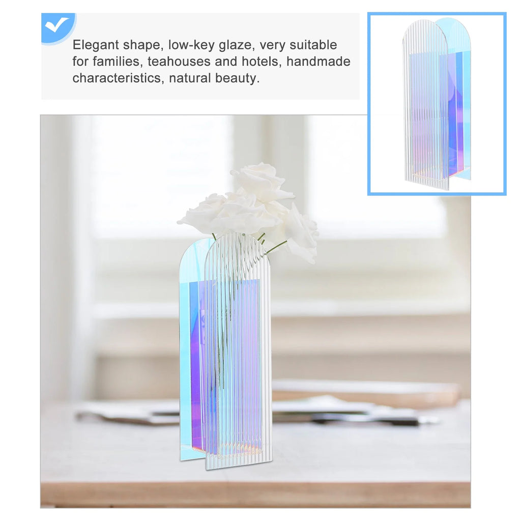 Colorful Pottery Vase Desktop Decoration O374715
