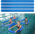 Honoson 8 pieces Jumbo Swimming Pool Noodle Foam 55 Inch x 3.5 Inch Jumbo Pool Noodles Float Foam for Summer Adults Kids Floating Swimming Pool Lake Water Craft Projects Accessories, Blue