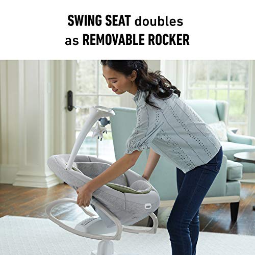 Baby Swing & Portable Rocker with Removable Rocker M8131