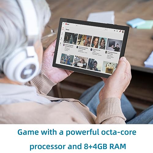Tablet 10 Inch with Keyboard, Mouse, Case, Stylus, 8GB RAM 64GB ROM N8168