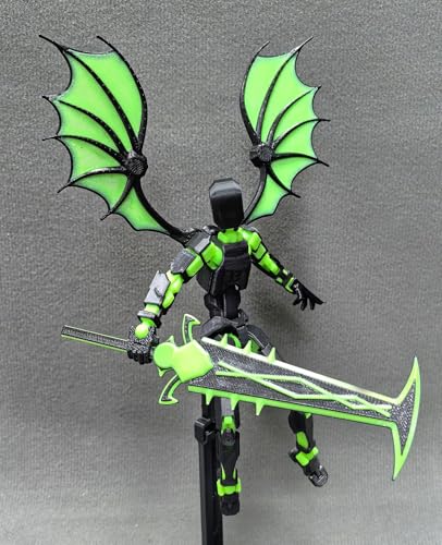 Action Figure Set, 3D Printed Robot, Desktop Decorations M133