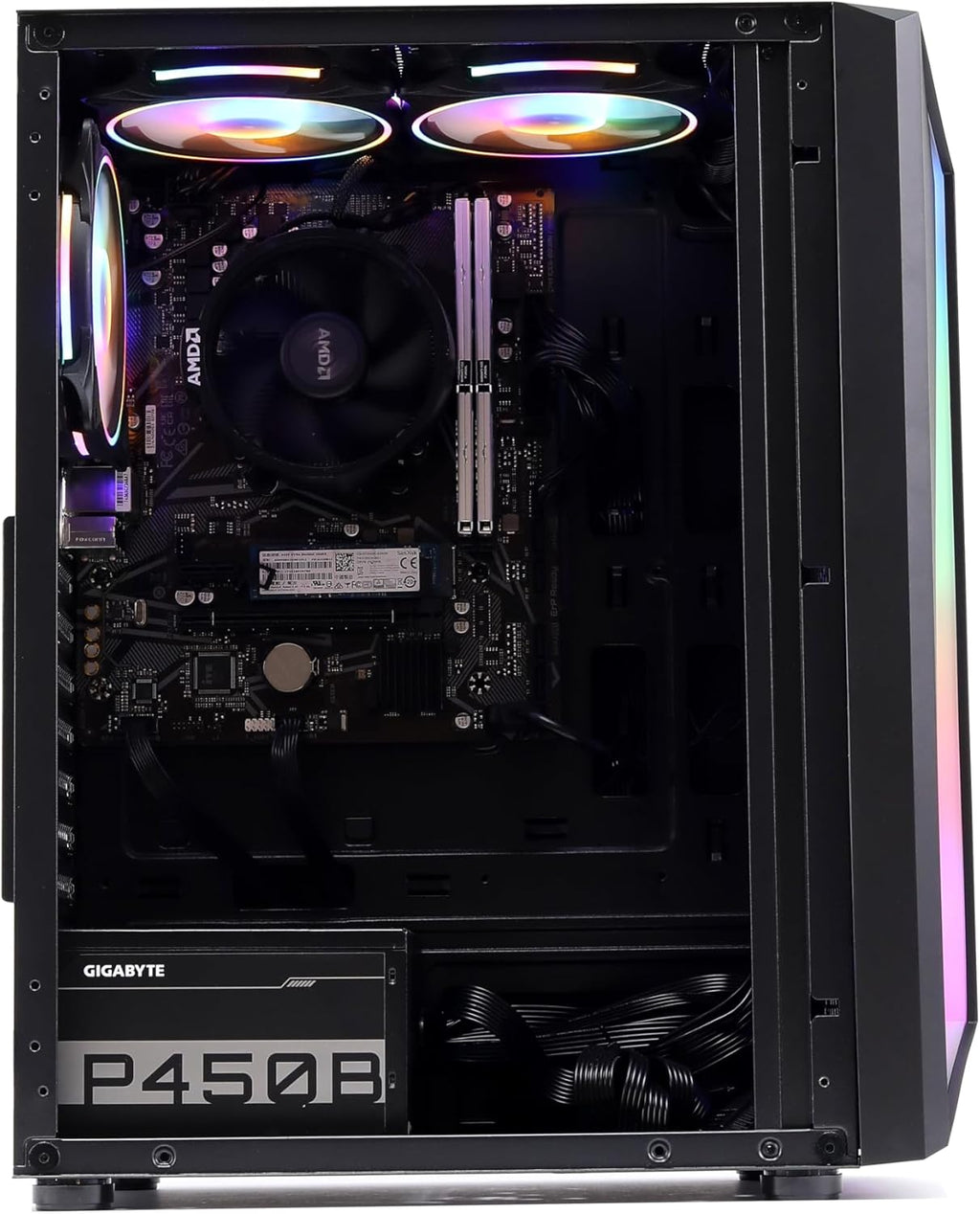 Gaming Desktop PC, AMD Ryzen 5 8500G, 16GB DDR5, 1TB SSD, Win 11 Pro Ready V422146
