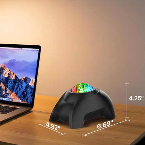 Galaxy Projector with Bluetooth Speaker and White Noise for Bedroom P99664