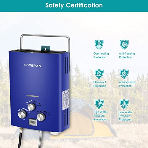 Portable Propane Water Heater for RV Camping Shower P601