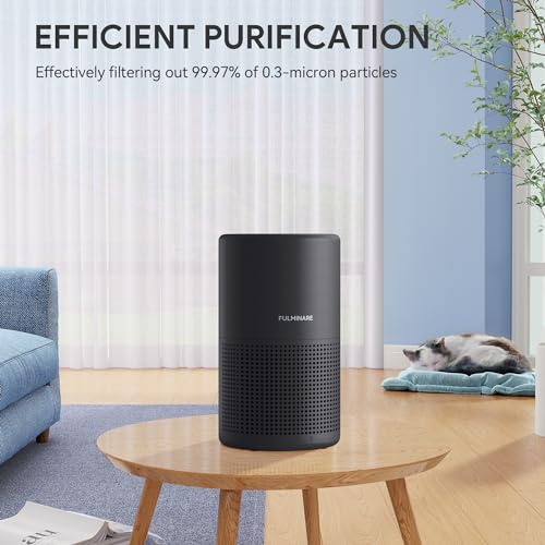H13 True HEPA Air Purifier for Bedroom, Quiet with Night Light V933