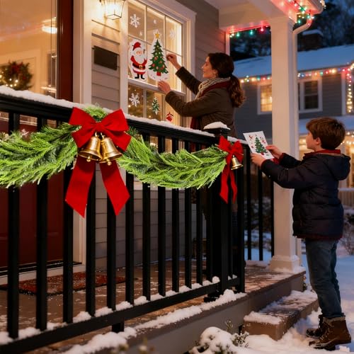 Artificial Norfolk Pine Garland 9FT for Christmas Decor E62268