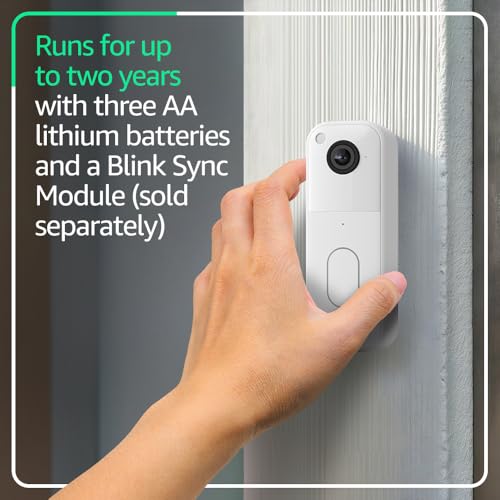 Video Doorbell with HD View, Two-Year Battery Life, and Sync Module Y441