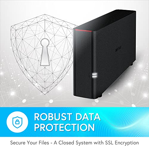 4TB 1-Bay NAS Network Attached Storage with HDD Included A8862