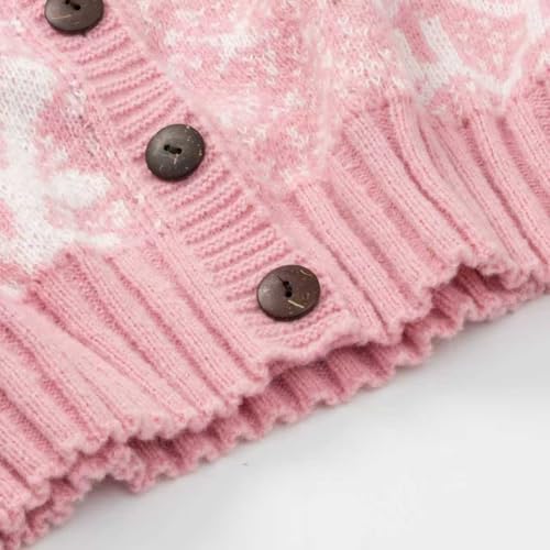 Women's Long Sleeve Button Knit Cardigan Sweater I652